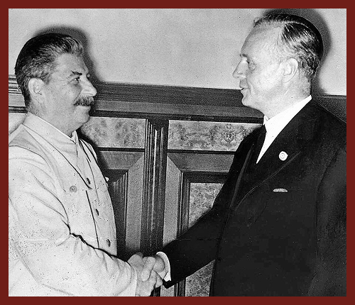 Moscou, agosto de 1939 — assinatura do pacto germano-soviético