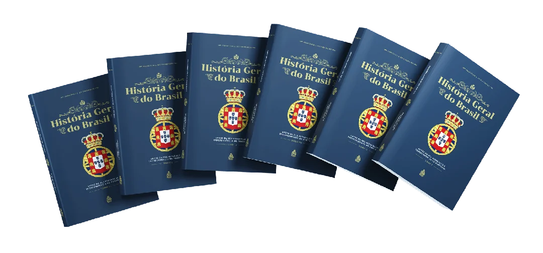Coleção História Geral do Brasil, 6 tomos em capa dura